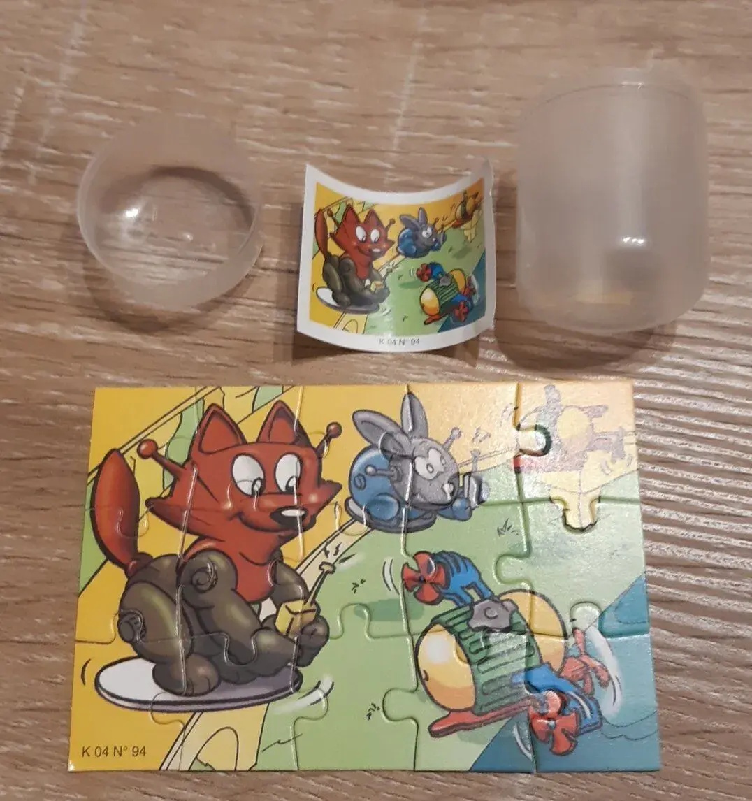 Retro mini puzzle Kinder