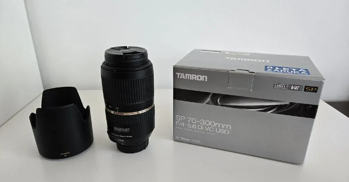 Objektív Tamron SP 70–300mm f/4–5.6 Di VC USD Nikon F