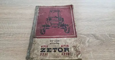 Originál - Dielenská príručka Zetor 5711, 5718, 6711, 6718
