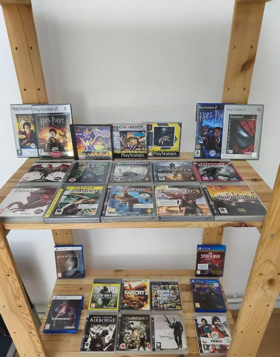 Originálne hry PS1 / PS2 / PS3