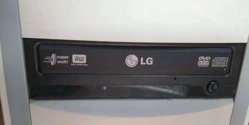 LG DVD napalovacka