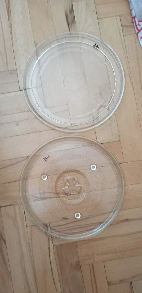 Sklenené taniere pre mikrovlnku 27cm a 28,5cm