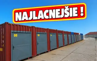 Prenájom skladov 6m2-8m2 Kaplna iba 12km od Senca