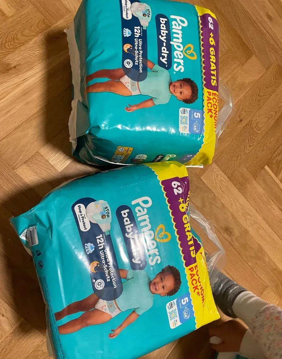 Pampers baby dry 5