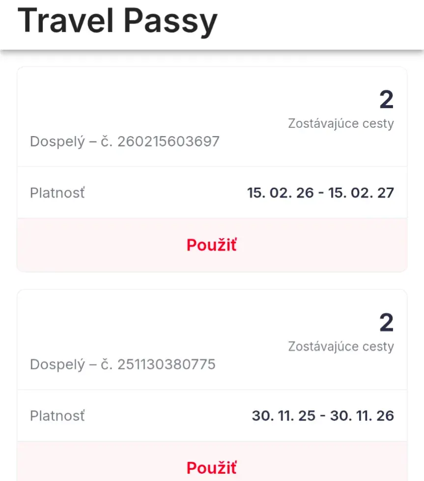 SlovakLines Travelpass