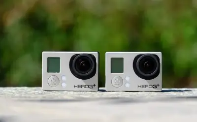 GoPro 3+ Black, GoPro 3+ Silver, plno prislusenstva