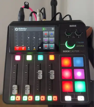 RODECaster Duo Mixpult