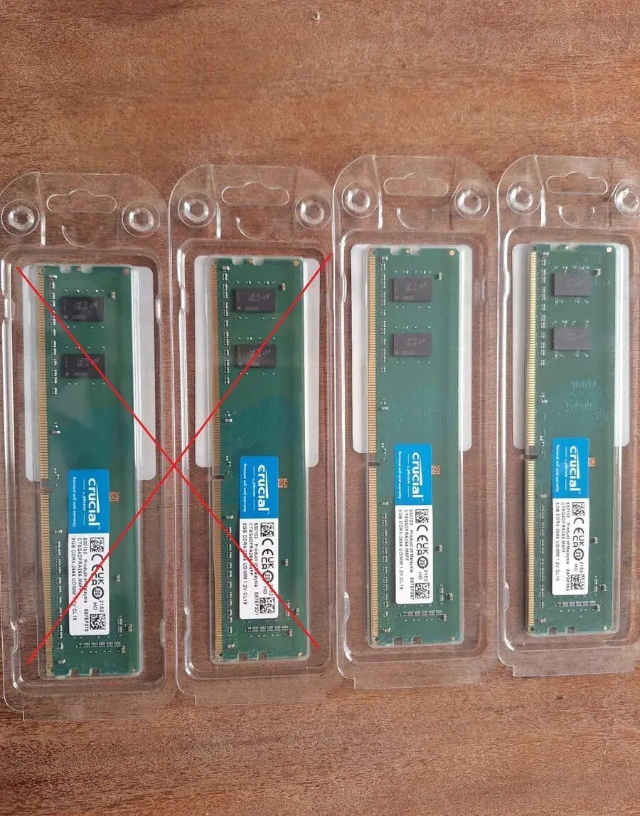 CRUCIAL DDR4 8GB - 2ks
