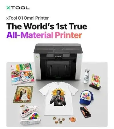 UV tlačiareň XTOOL O1 omniprint - nevybalená, záruka 2 roky