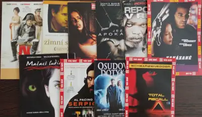 Kolekcia filmov (109xDVD) cena vrátane dopravy