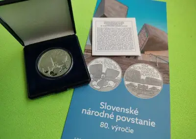 10 eur - Slovenské národné povstanie - PROOF