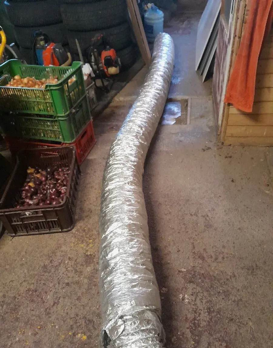 Izolovaná flexi potrubie 400cm