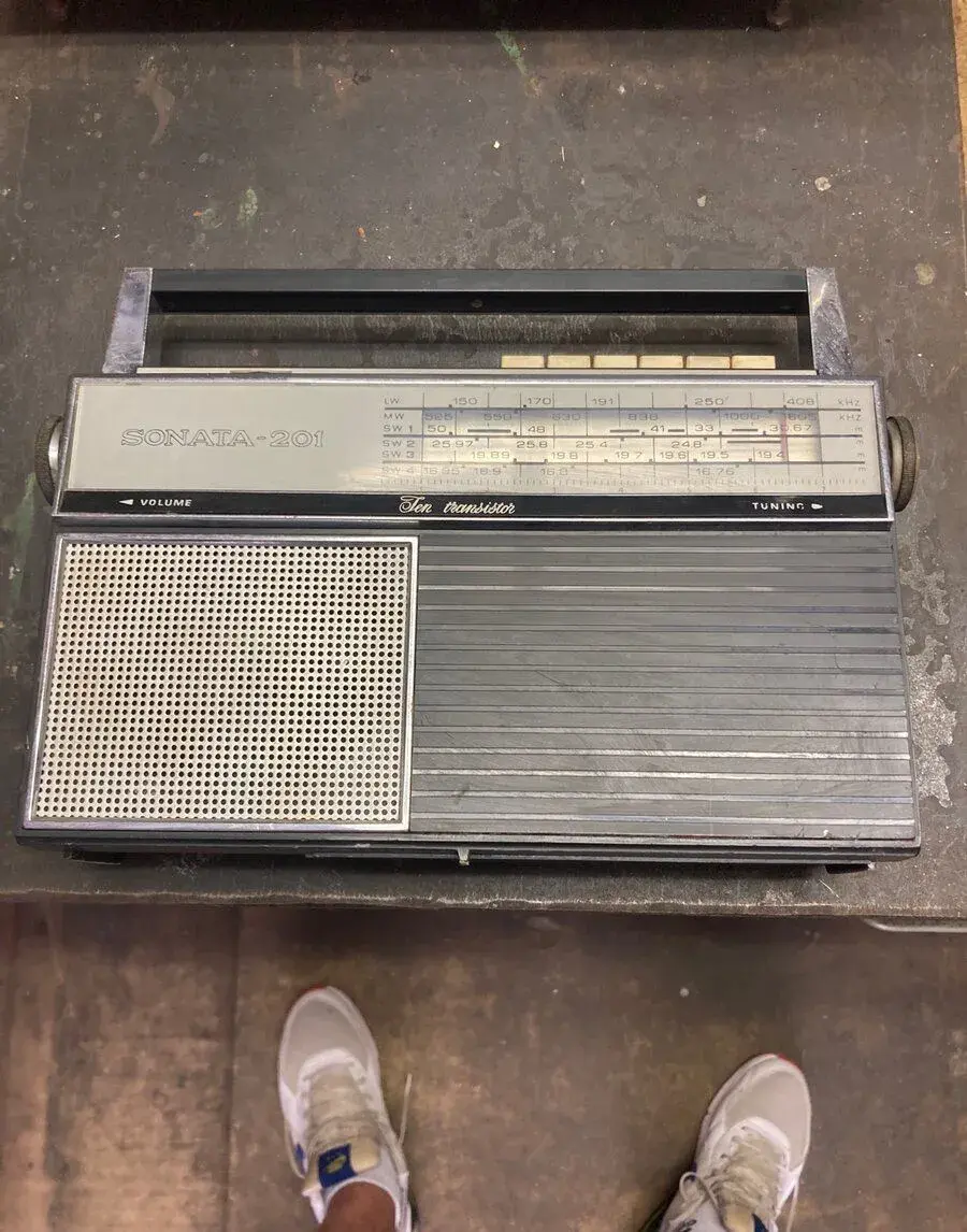 Retro tranzistorové rádio SONATA-201 ZSSR