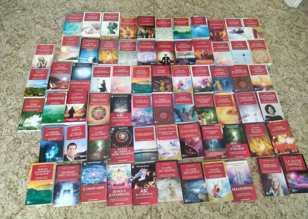 Spiritualna a motivačná literatúra vo francúzštine