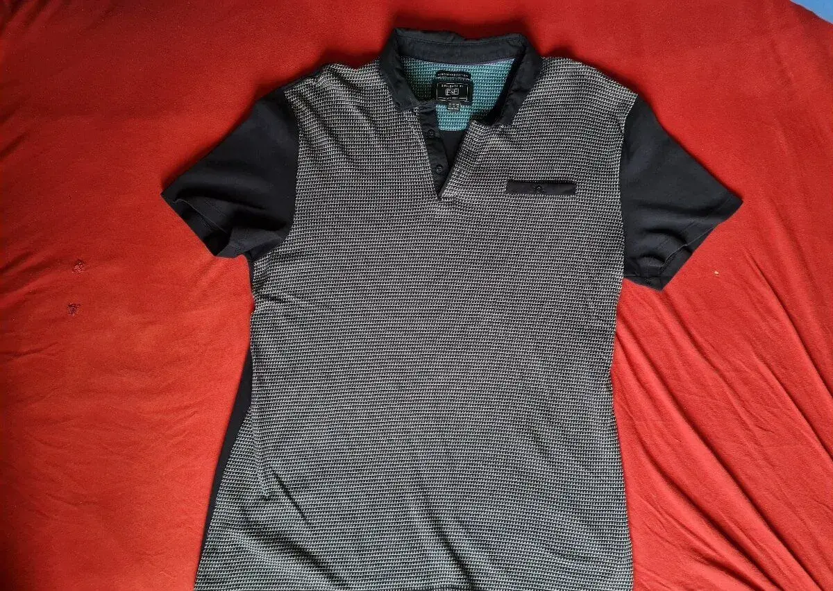 Pánske tmavomodré tričko F&F - XL