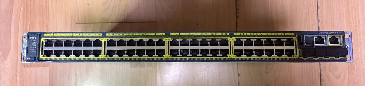 Cisco Catalyst WS-C2960S-48TS-L 48x Gigabit Switch + 4x SFP