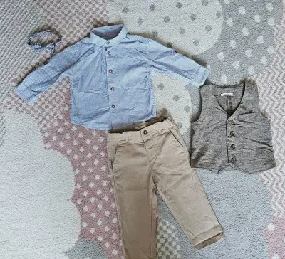 Slávnostné oblečenie pre chlapčeka veľ. 80/86