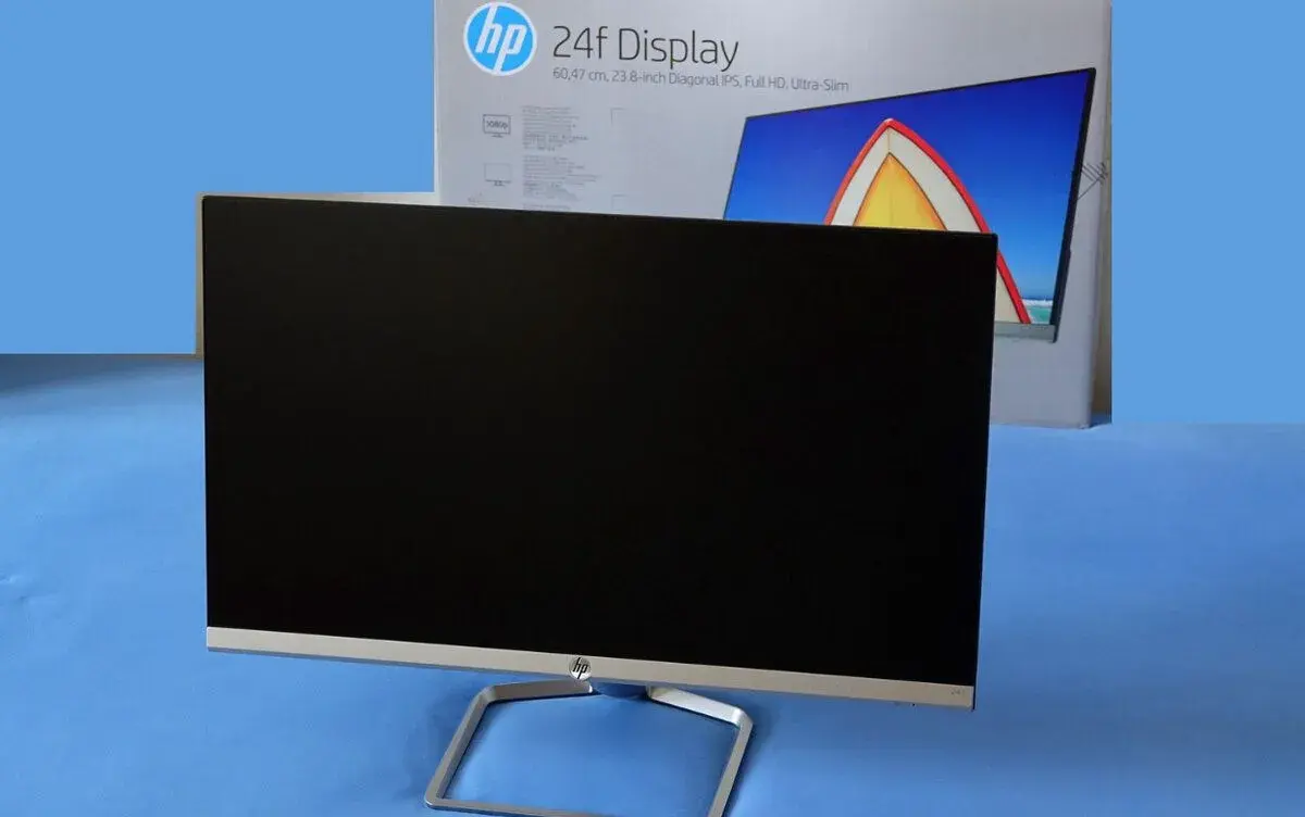 Ultratenký 24" Full HD monitor HP 24f (1920×1080)