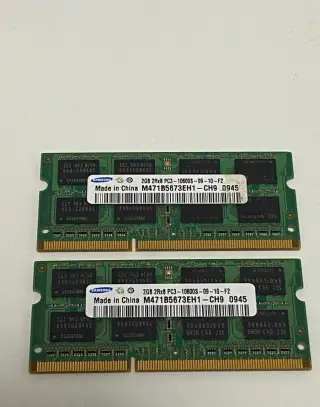 Samsung 4GB DDR3 SO-DIMM 2x2GB