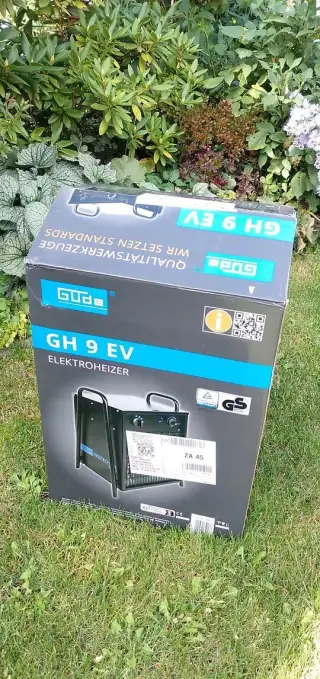 Elektrický ohrievač Gude gh 9 ev
