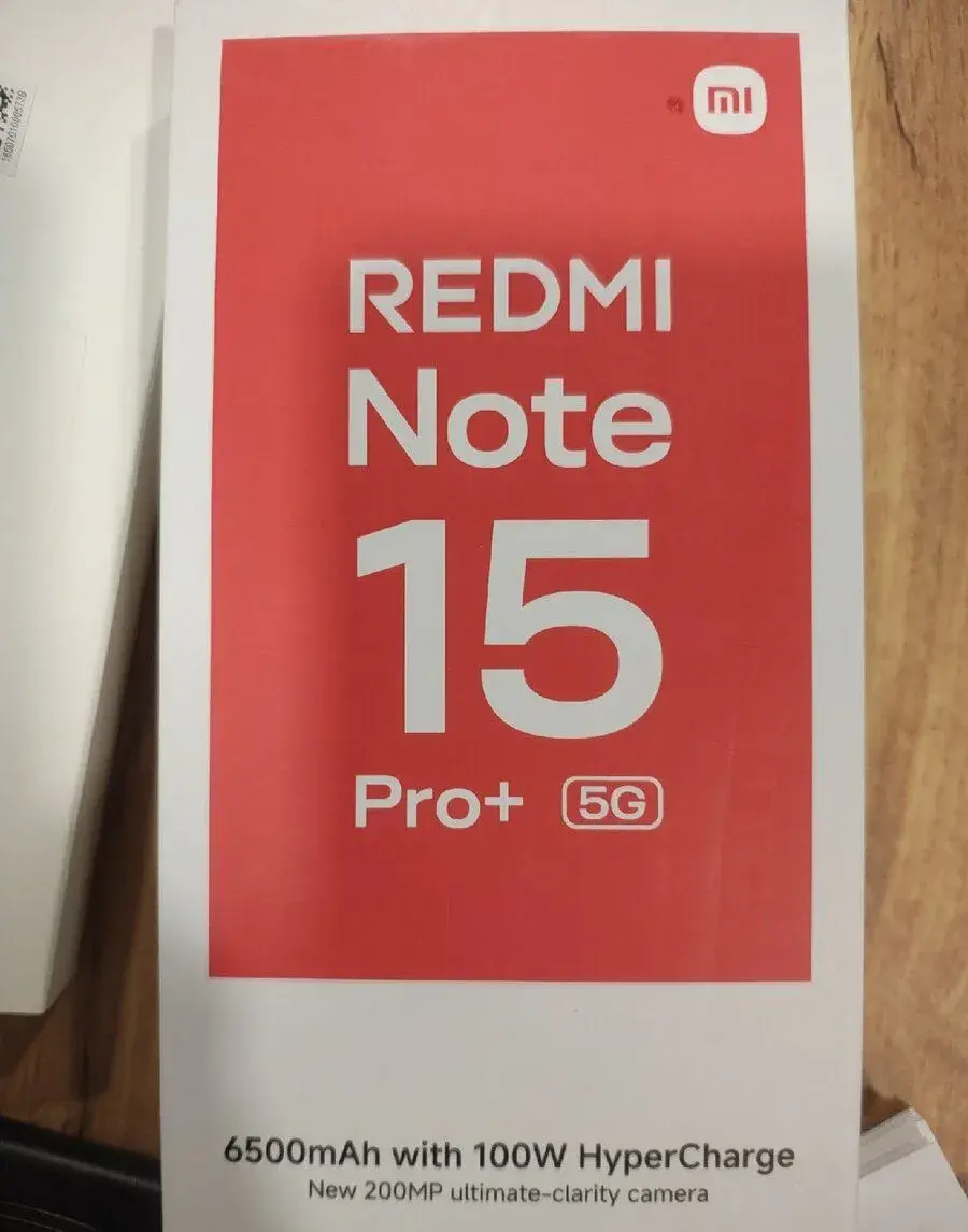 Xiaomi redmi note 15 pro+ 5g