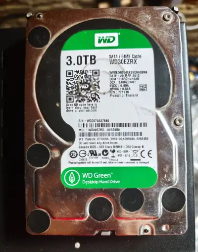 3TB HDD WD WD30EZR