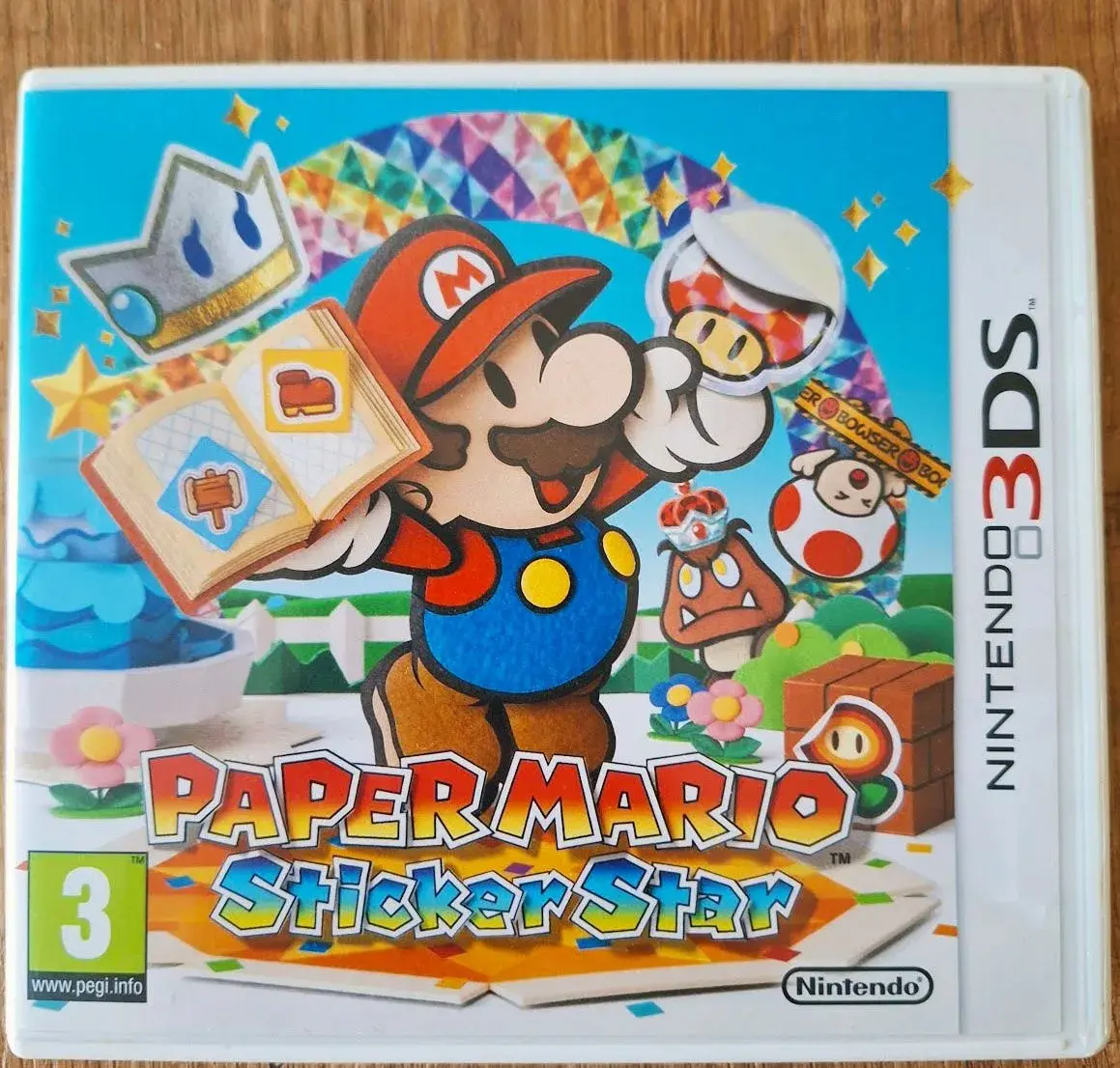 Paper Mario: Sticker Star – Nintendo 3DS, kompletné balenie