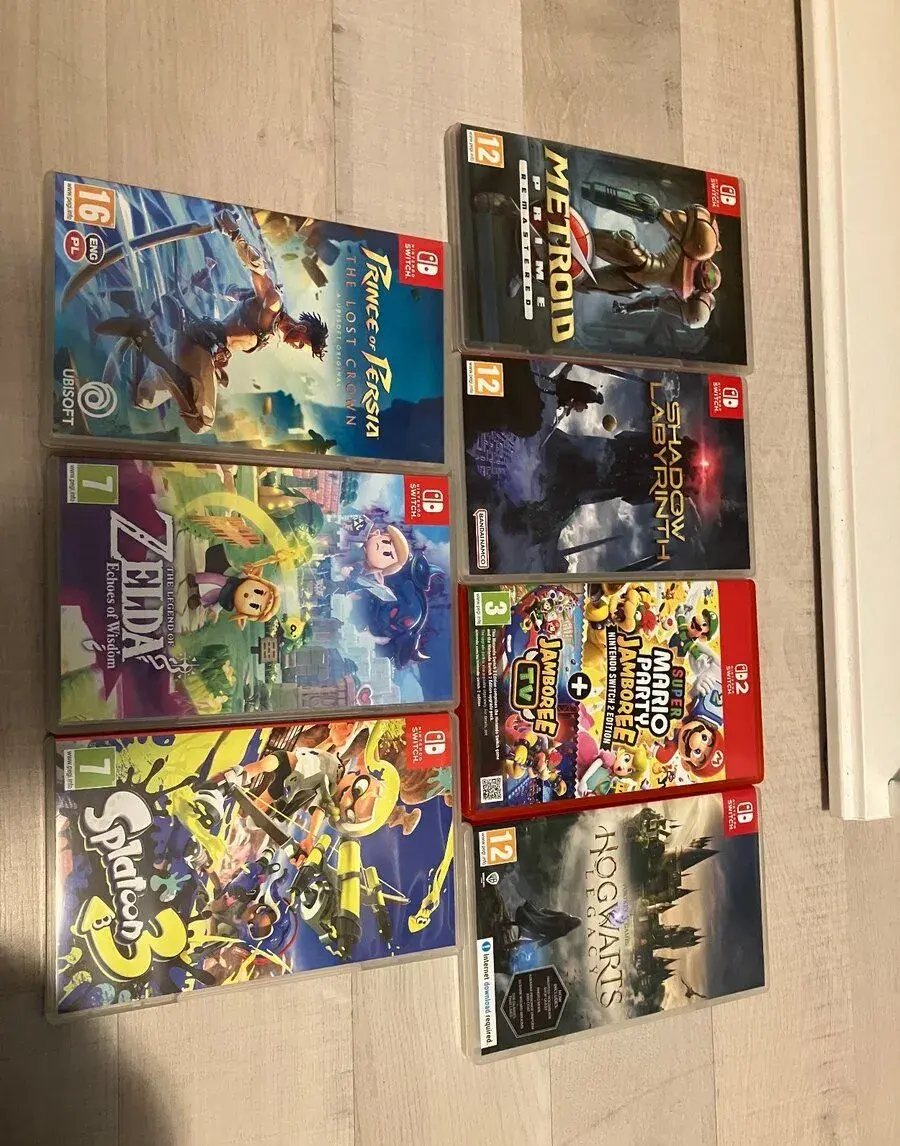 Nintendo Switch hry