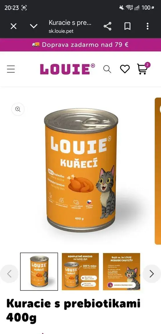 Konzervy pre mačky