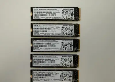 NVMe SSD Western Digital PC SN720 512GB