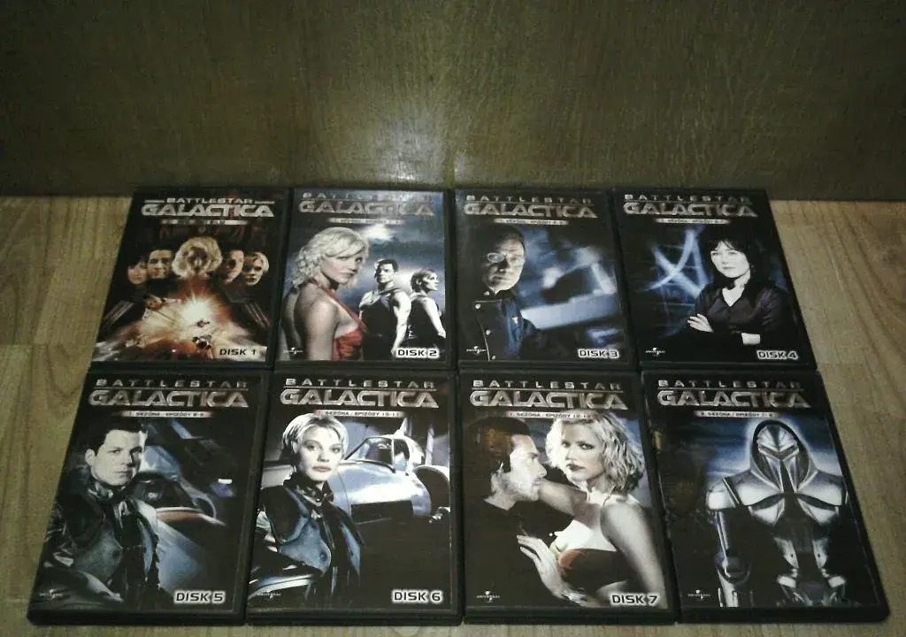 Originálne DVD seriálu Battlestar Galactica