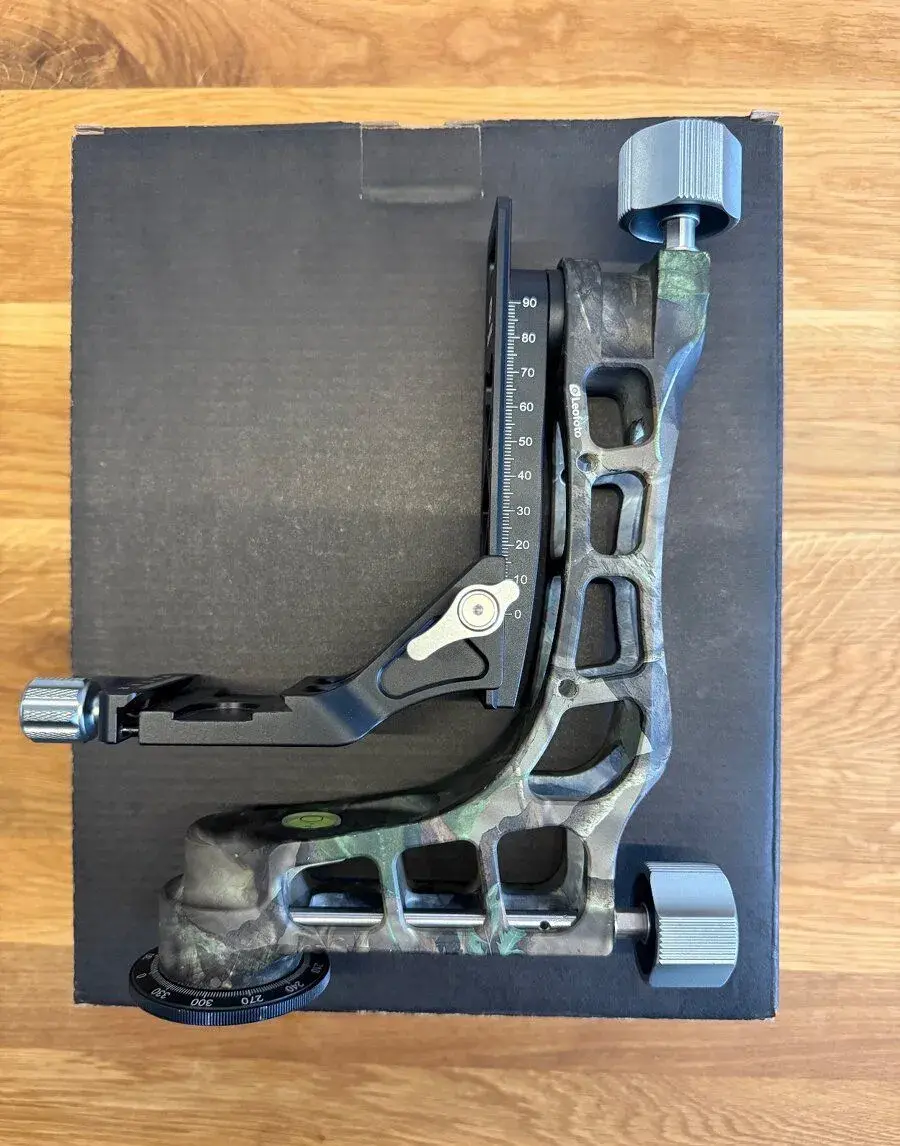 Statívová hlava Gimbal Leofoto PG-1 camo