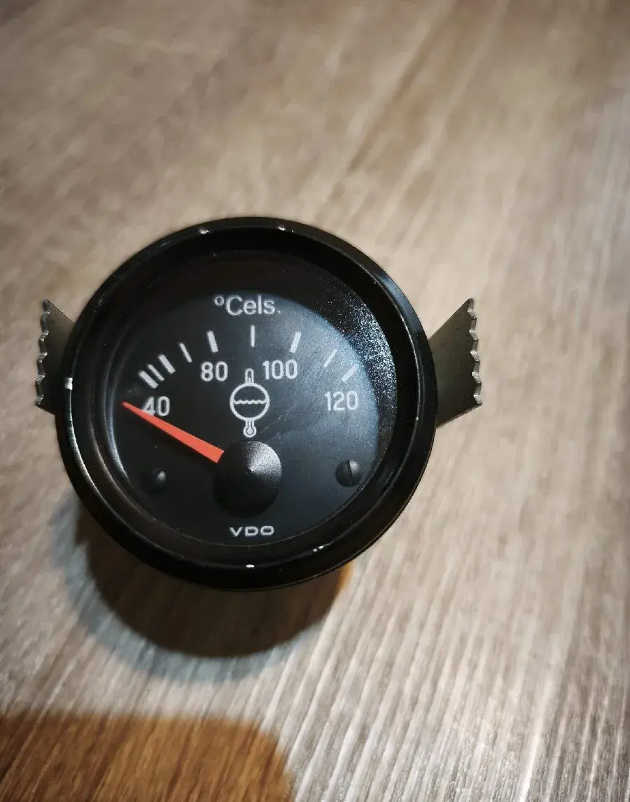 Prídavný budíkteploty vody VDO 12V (52mm)