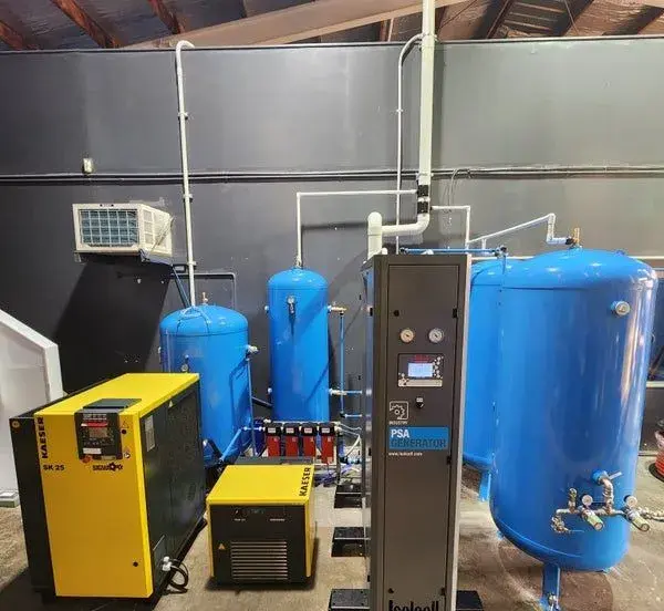 GENERATOR DUSÍKA NA LAKOVANIE