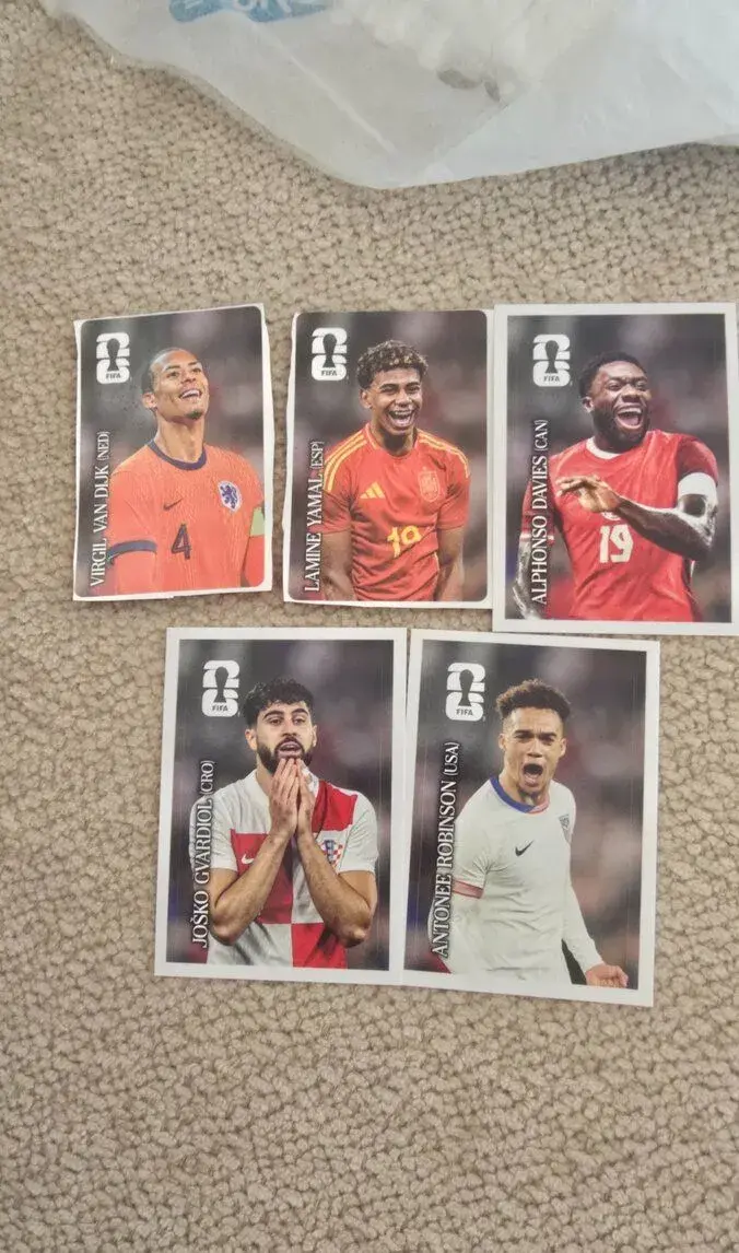 Nalepky Panini World Cup 2026 Coca Cola