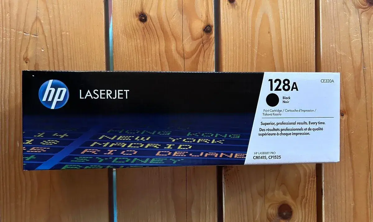 Originálny toner HP 128A CE320A – čierny, nový