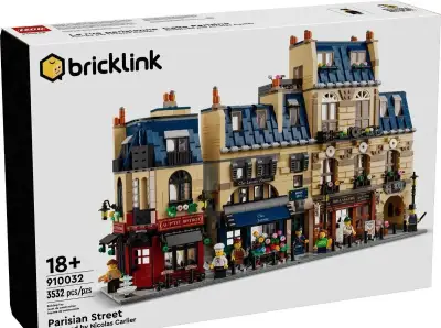 LEGO BrickLink 910032 Ulica v Paríži