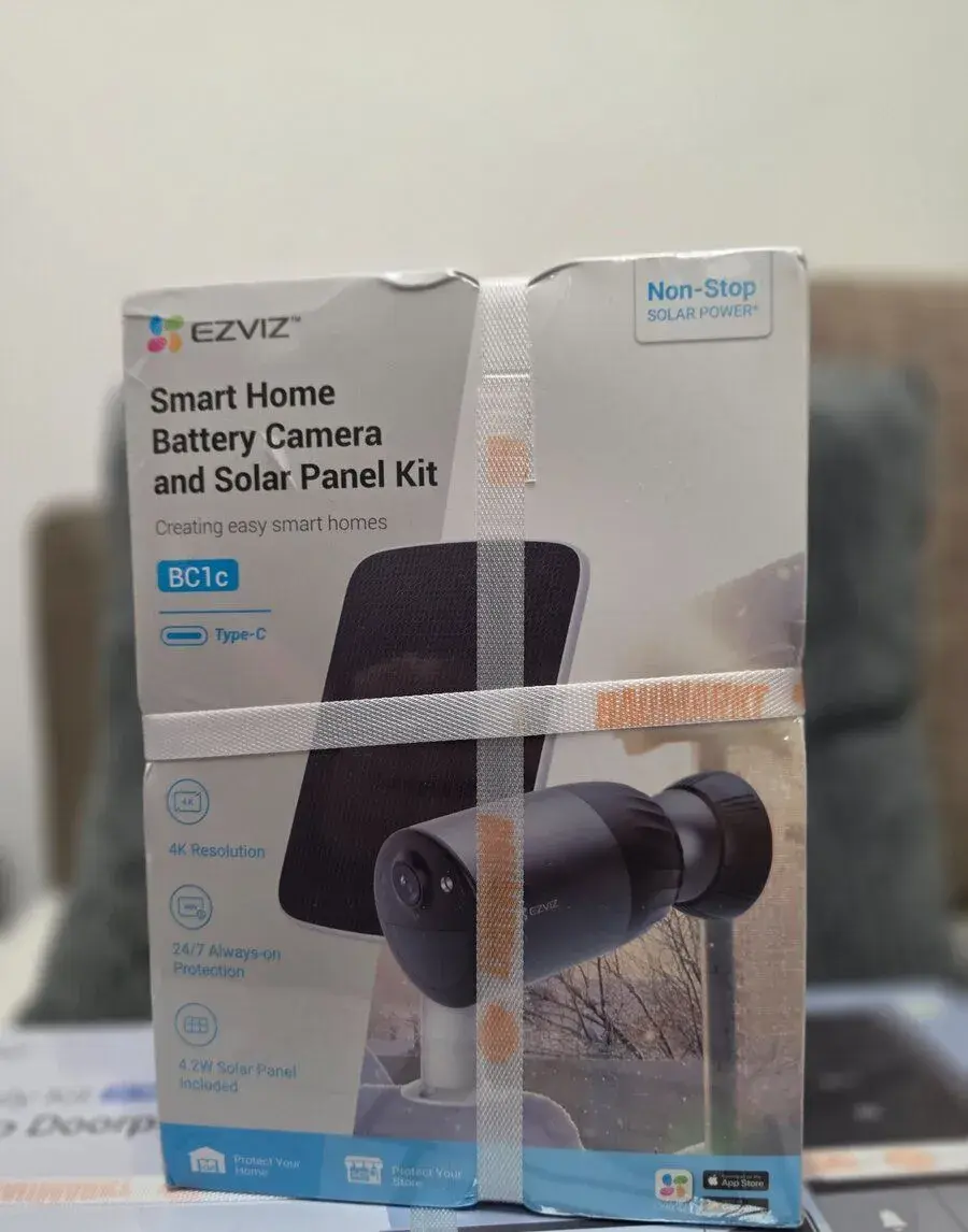 Ezviz BC1C 4K solárny panel IP Kamera