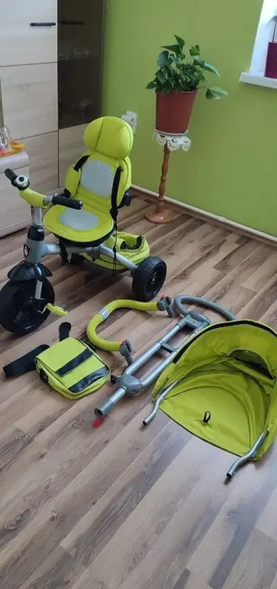 Detská trojkolka 3v1