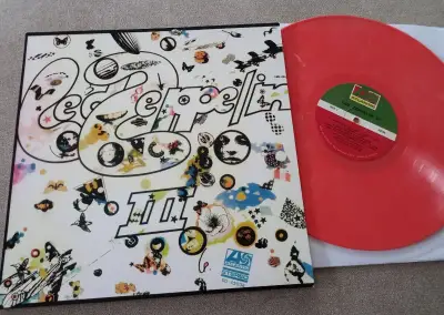 LED ZEPPELIN “III” / Atlantic/ oranzovy vinyl,sucasne vydani