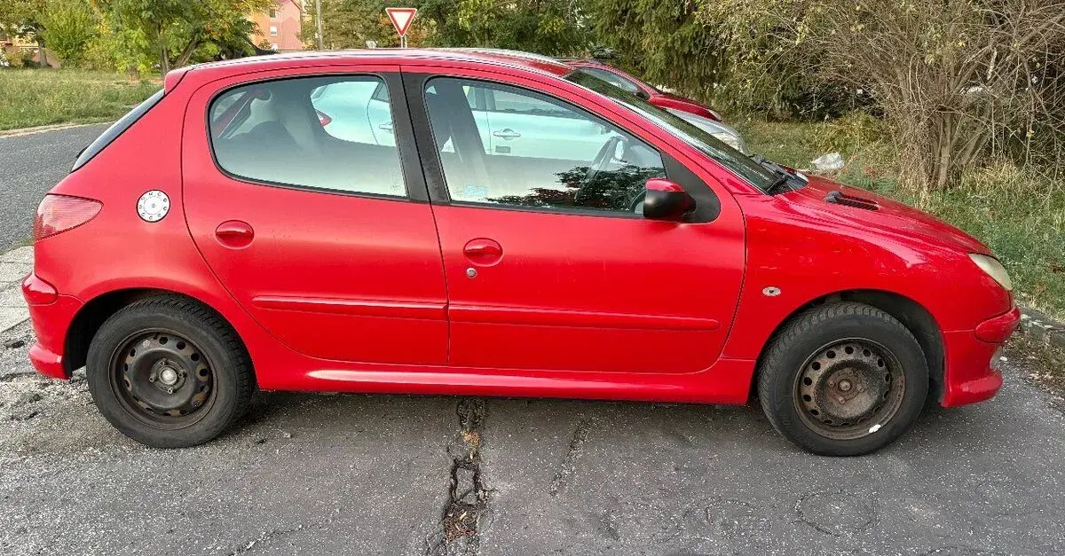 Peugeot 206 – 2007, 125 000 km