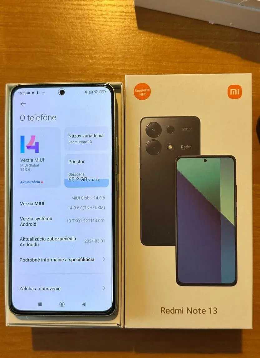 Redmi Note 13 8gb/256gb v tom stave