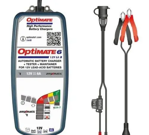 značková nabíjačka OPTIMATE 6 Ampmatic nabíjačka TM360