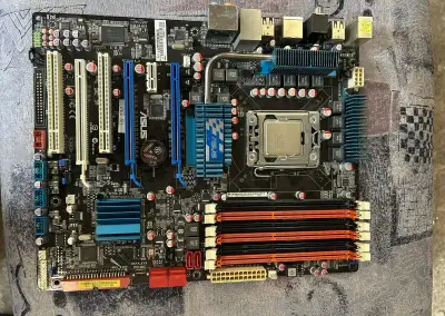 Základná doska ASUS P6T SE + Intel Core i7-920
