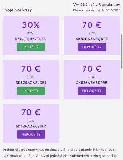 70 eur zľava Dajana Rodriguez