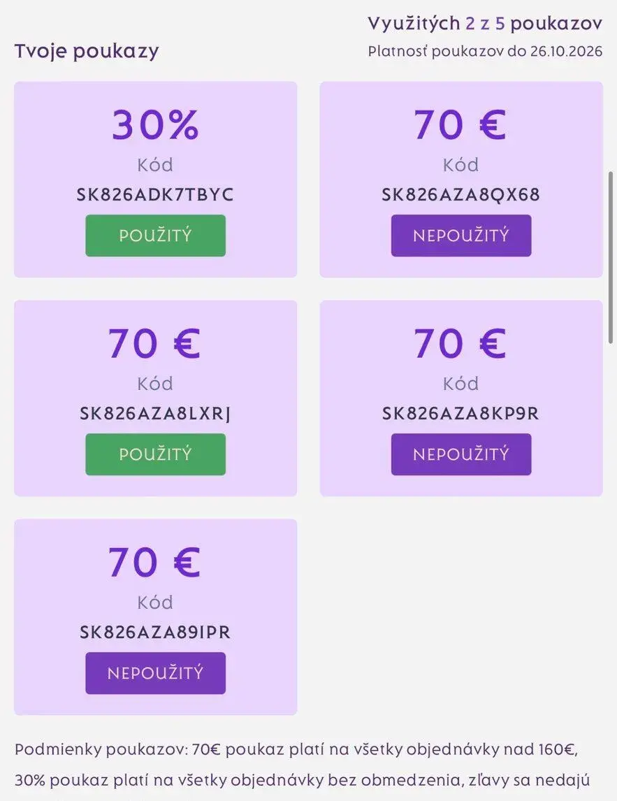 70 eur zľava Dajana Rodriguez