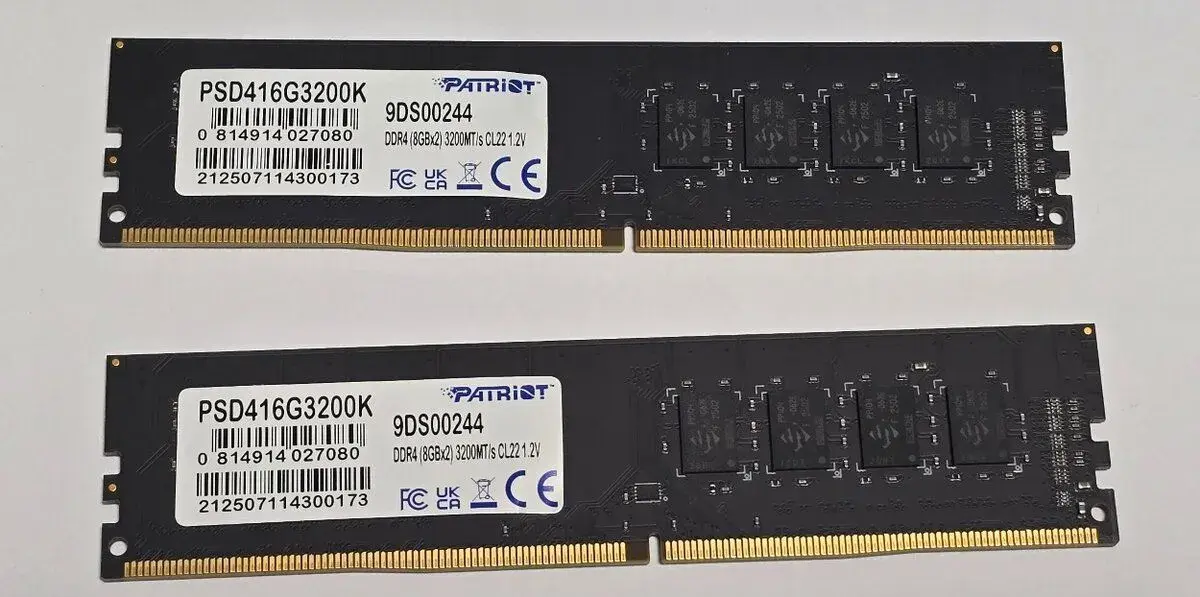 RAM Patriot Signature Line DDR4 16 GB (2x8 GB) 3200 MHz CL22