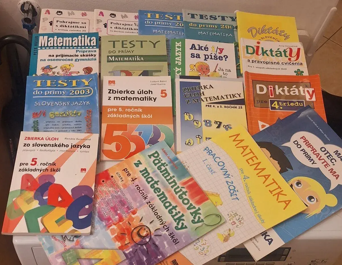 Materiál na prijímačky na 8 ročné gymnázium