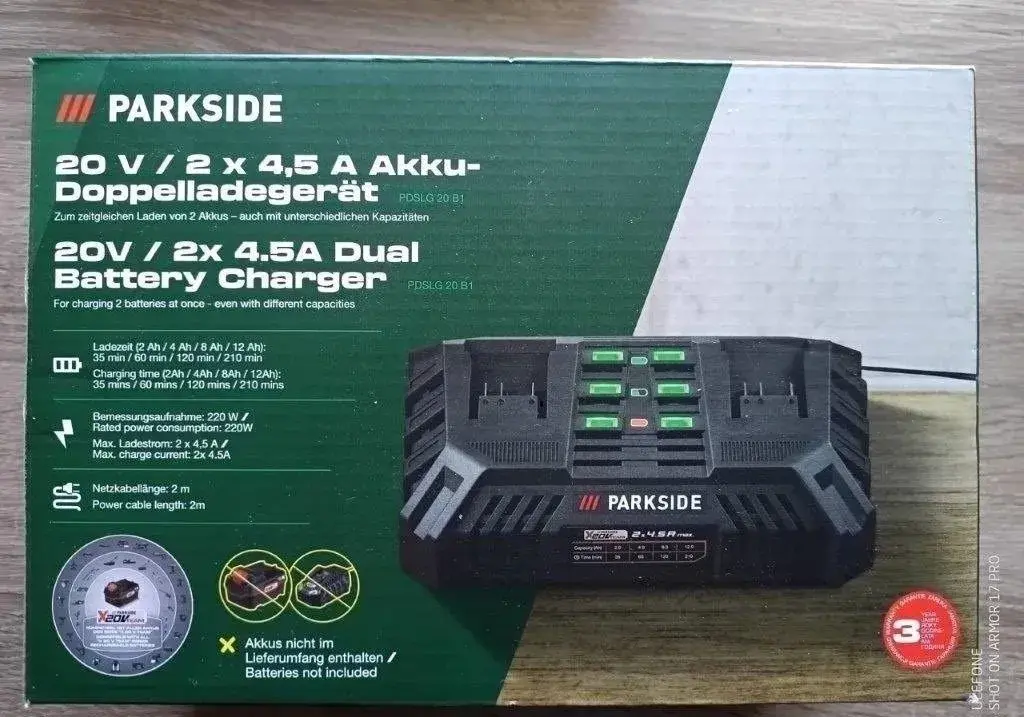 PARKSIDE PERFORMANCE®Nabíjačka aku 20 V/12 A