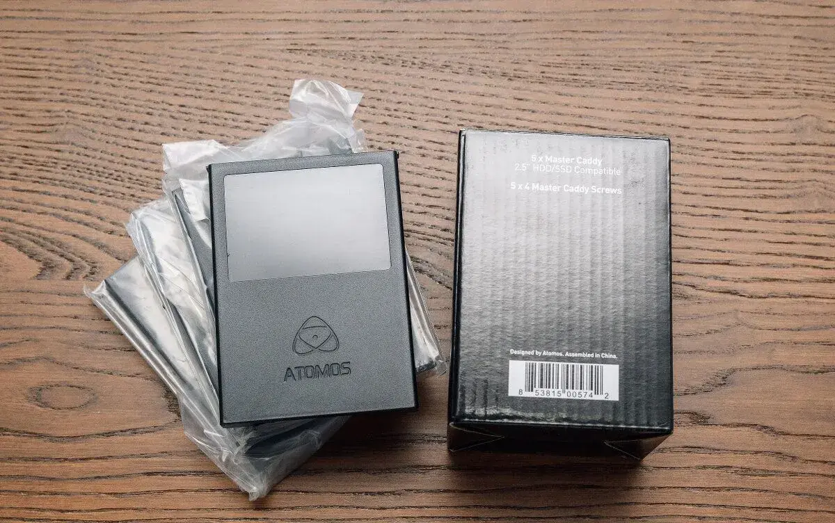 ATOMOS Master Caddy krabička pre SSD/HDD 4ks